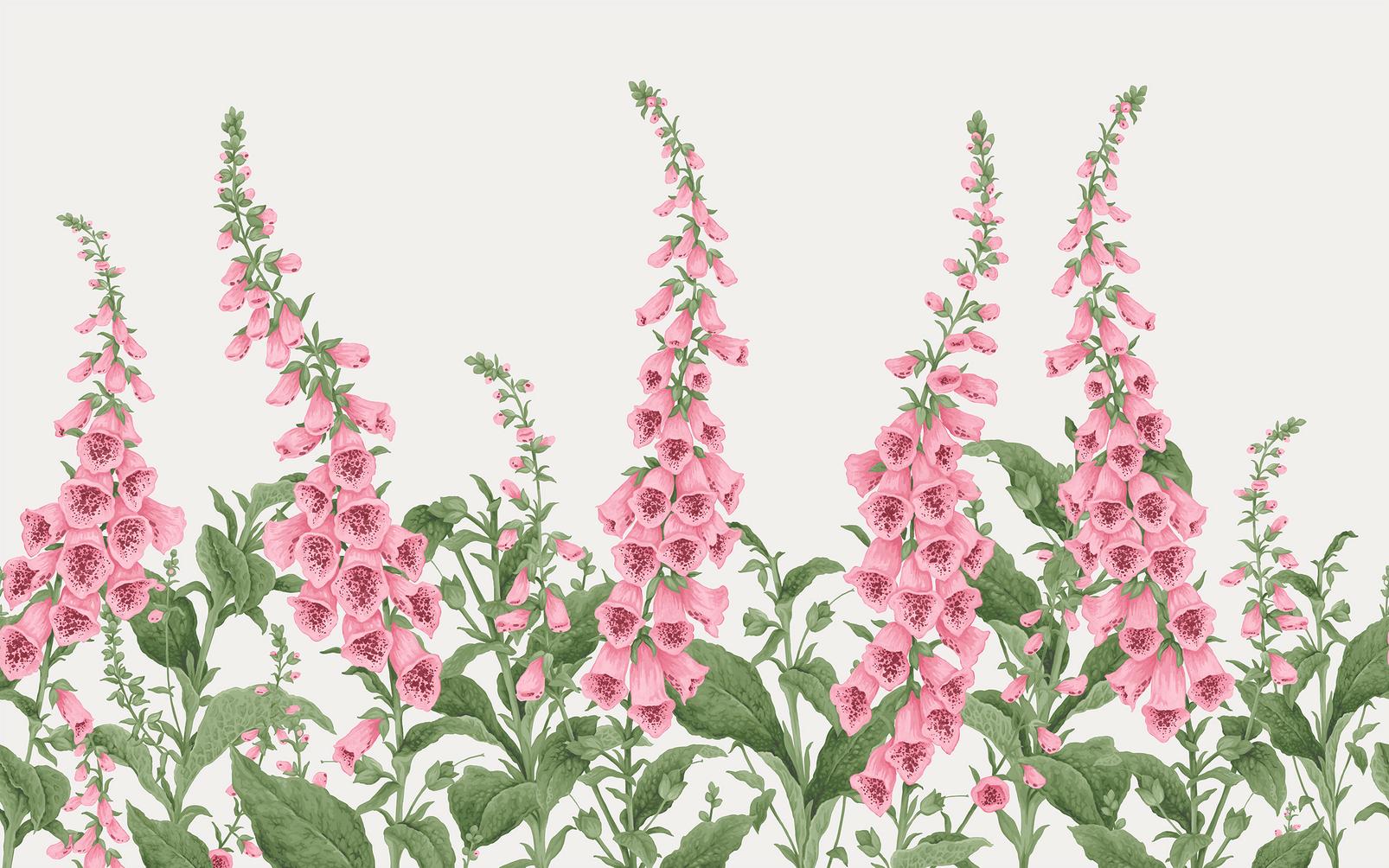 Foxglove Day Bespoke Mural