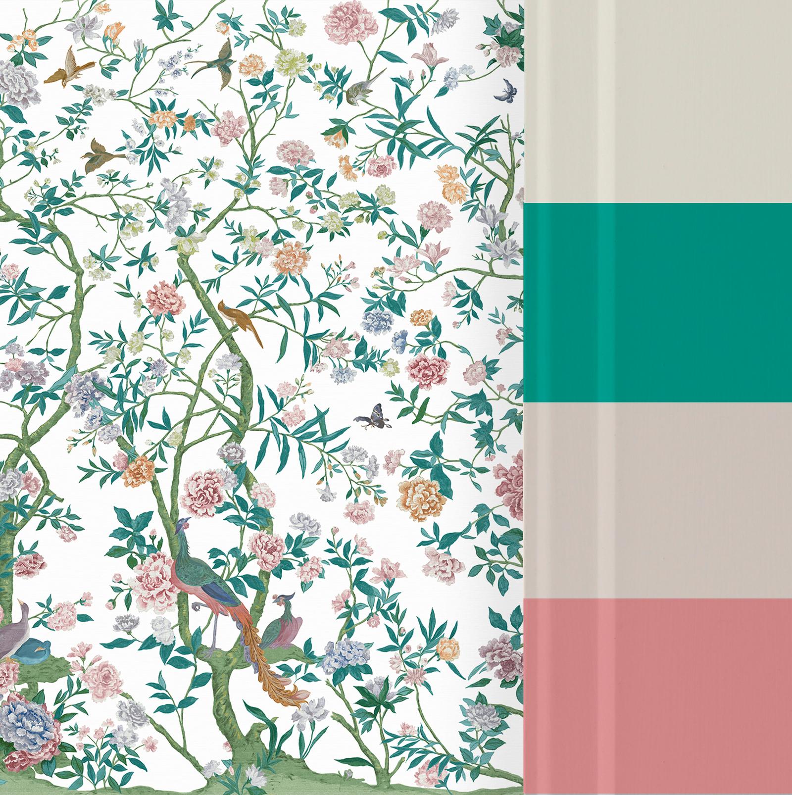 Chinoiserie Day Bespoke Mural