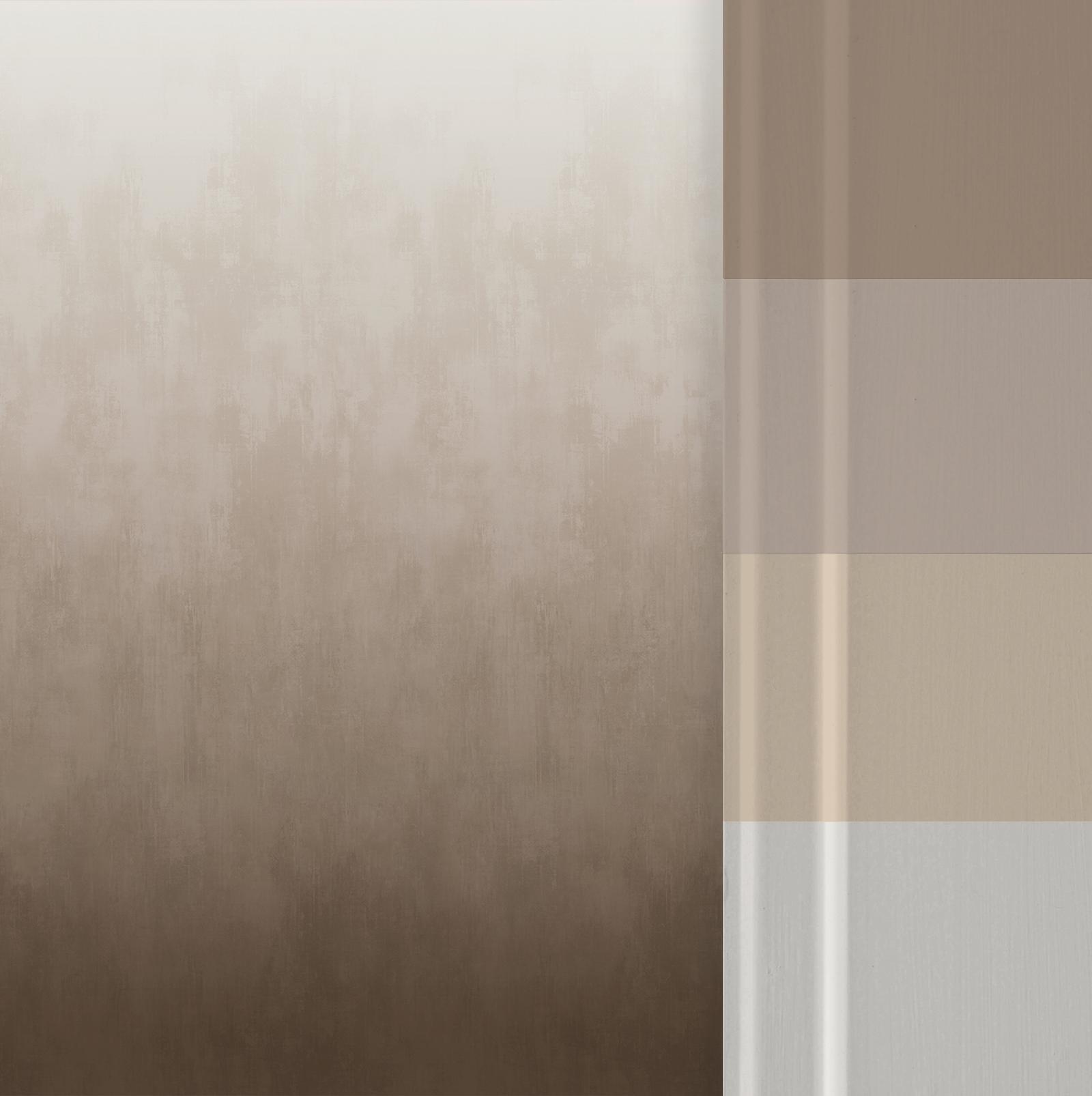 Oblique Ink Chocolate Bespoke Mural