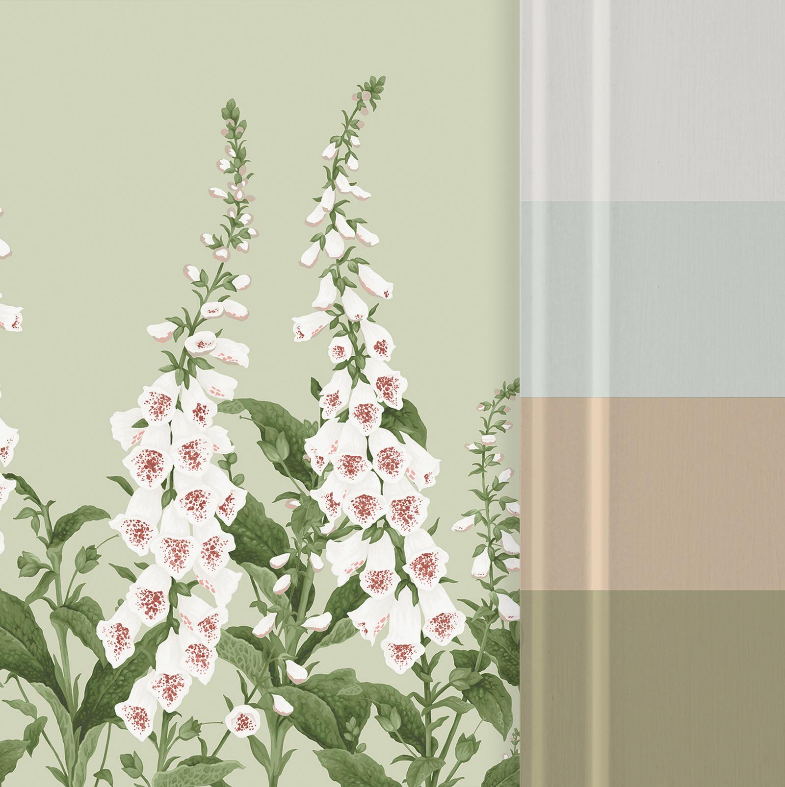 Foxglove Sage Bespoke Mural