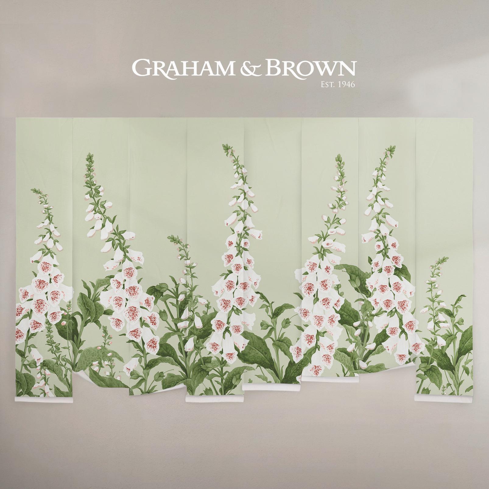 Foxglove Sage Bespoke Mural