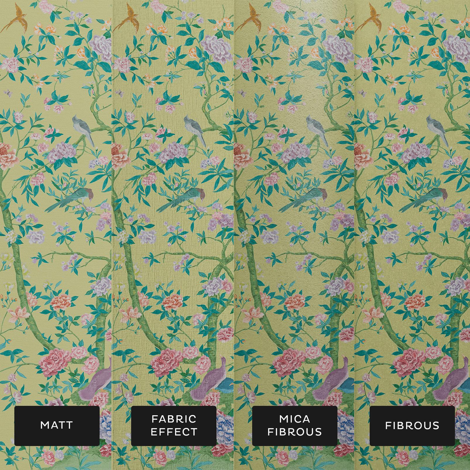 Chinoiserie Green Bespoke Mural
