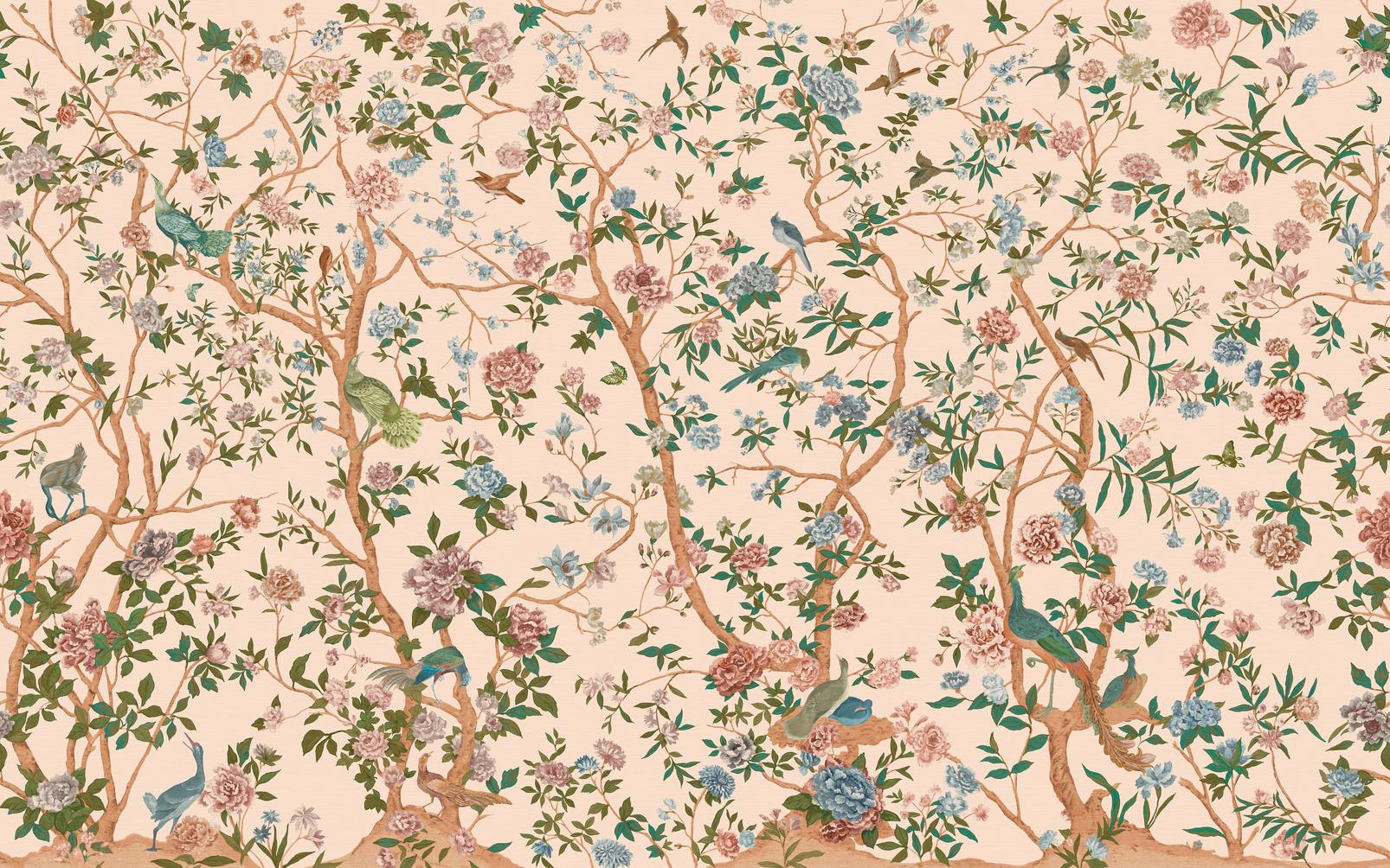 Chinoiserie Neutral Bespoke Mural