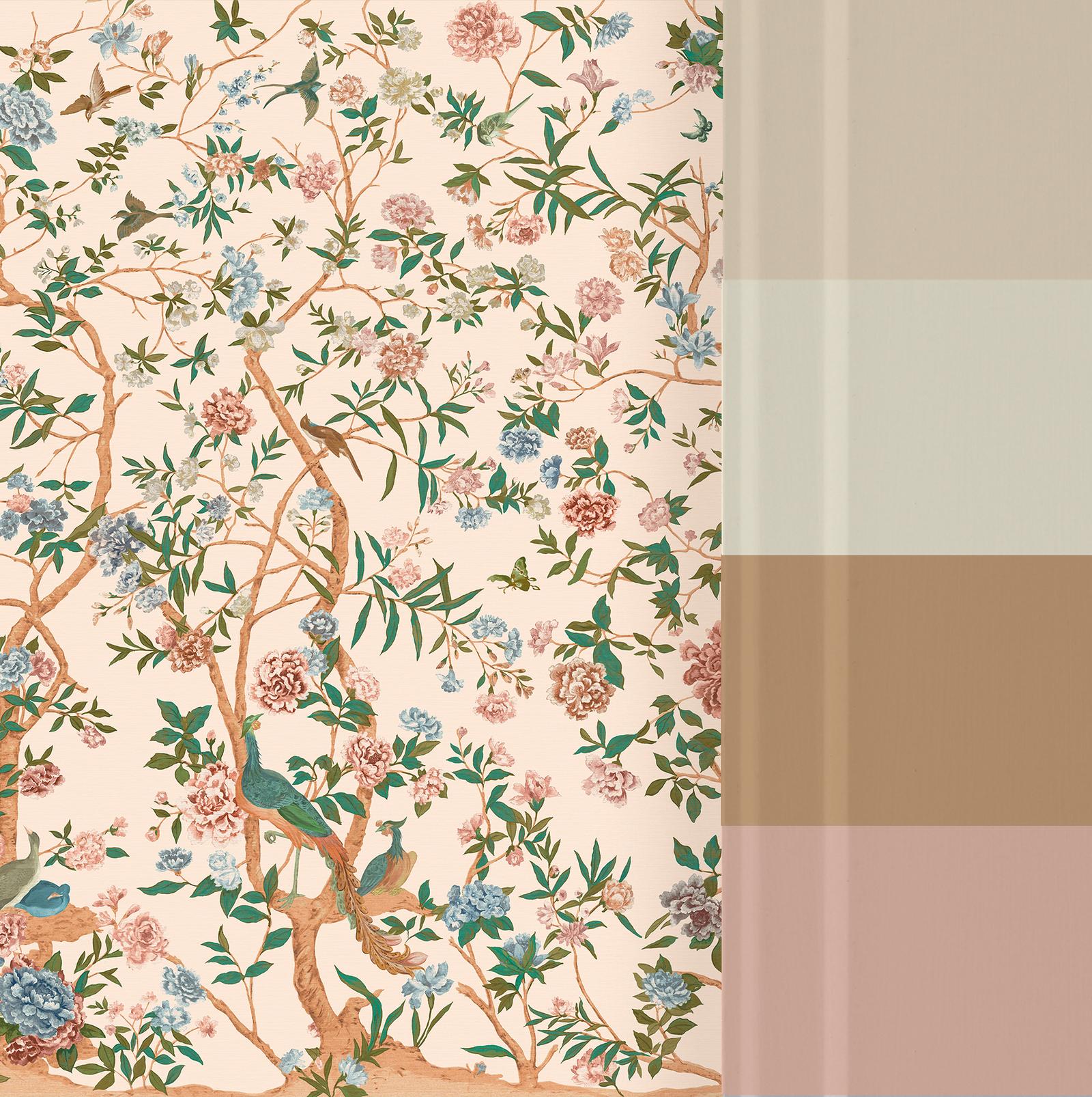 Chinoiserie Neutral Bespoke Mural