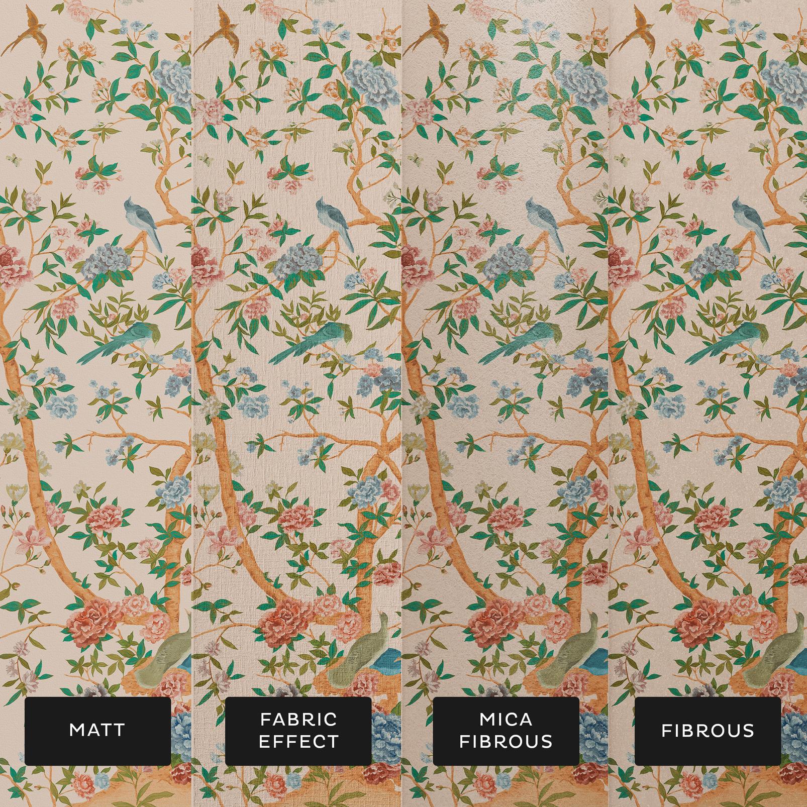 Chinoiserie Neutral Bespoke Mural