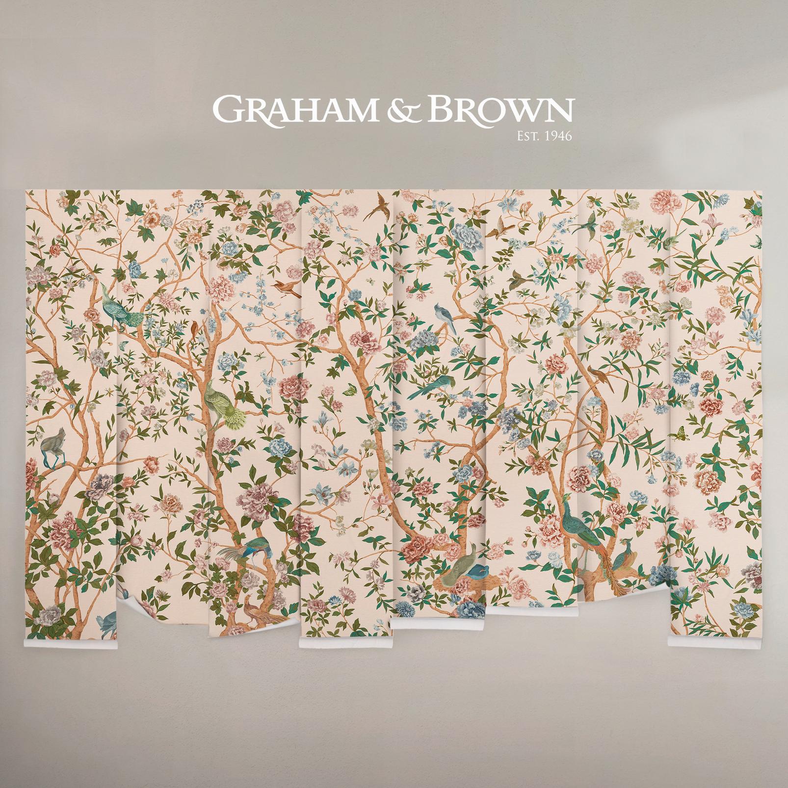 Chinoiserie Neutral Bespoke Mural