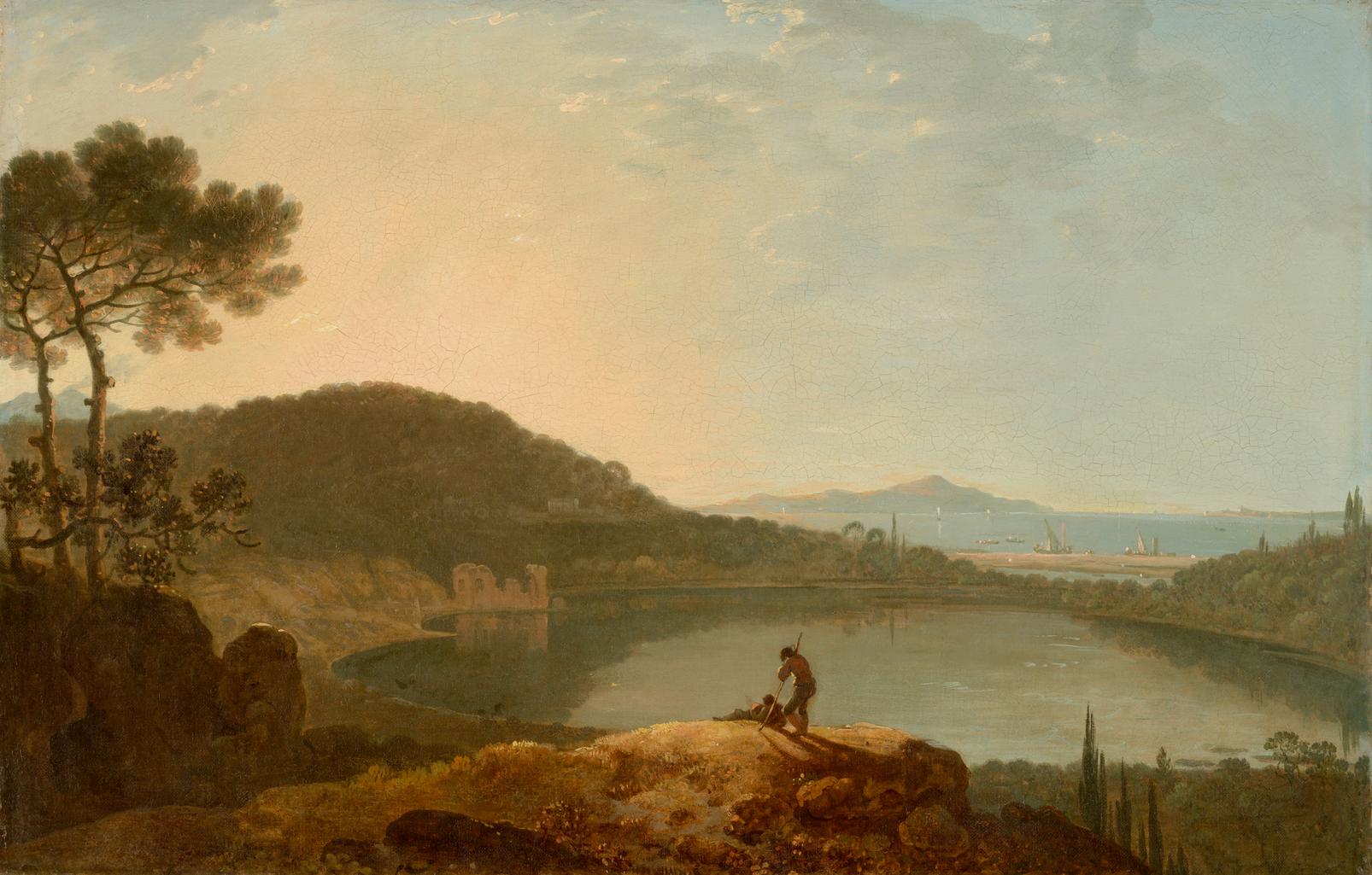 Lake Avernus and the Island of Capri Bespoke Mural