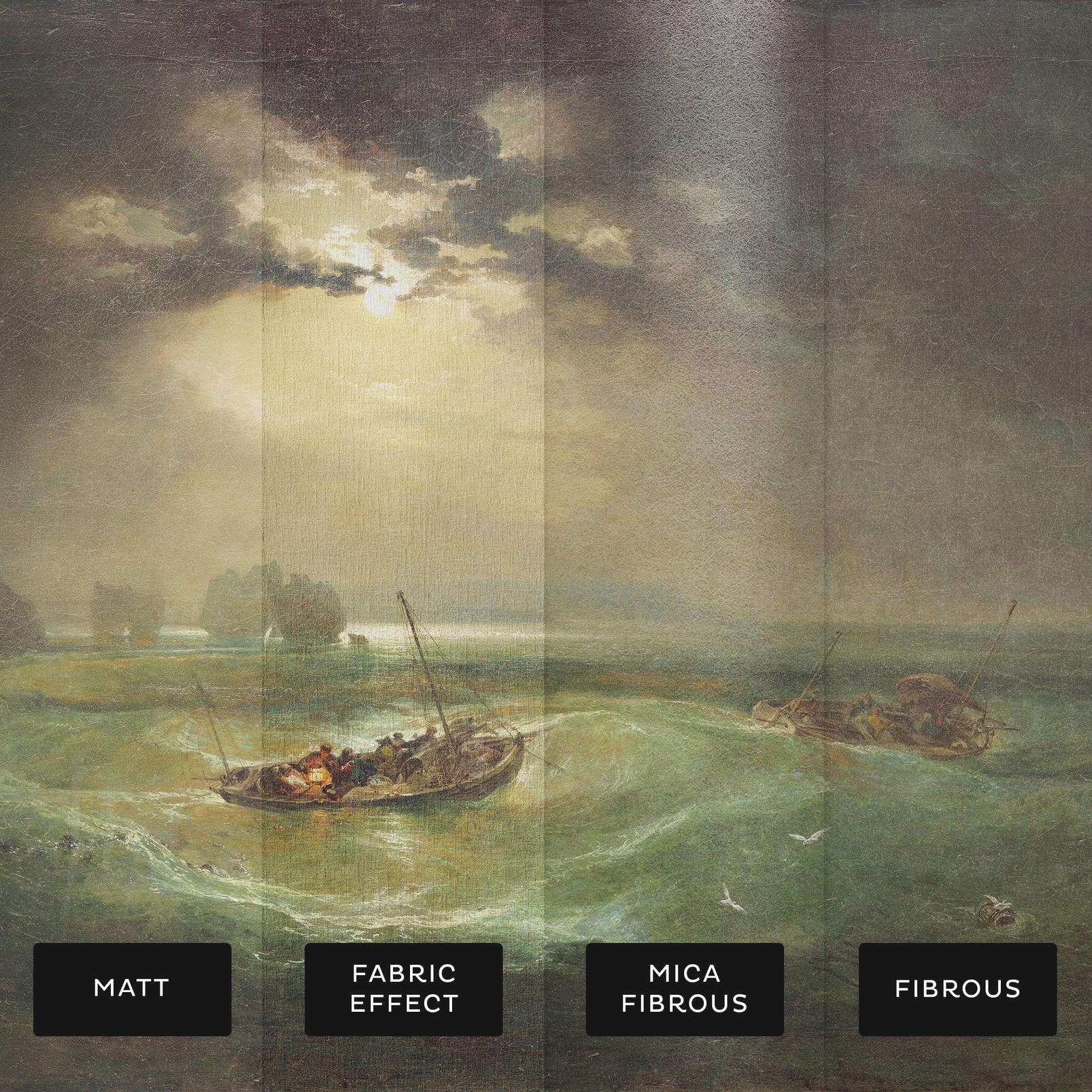 Fishermen at Sea Bespoke Mural