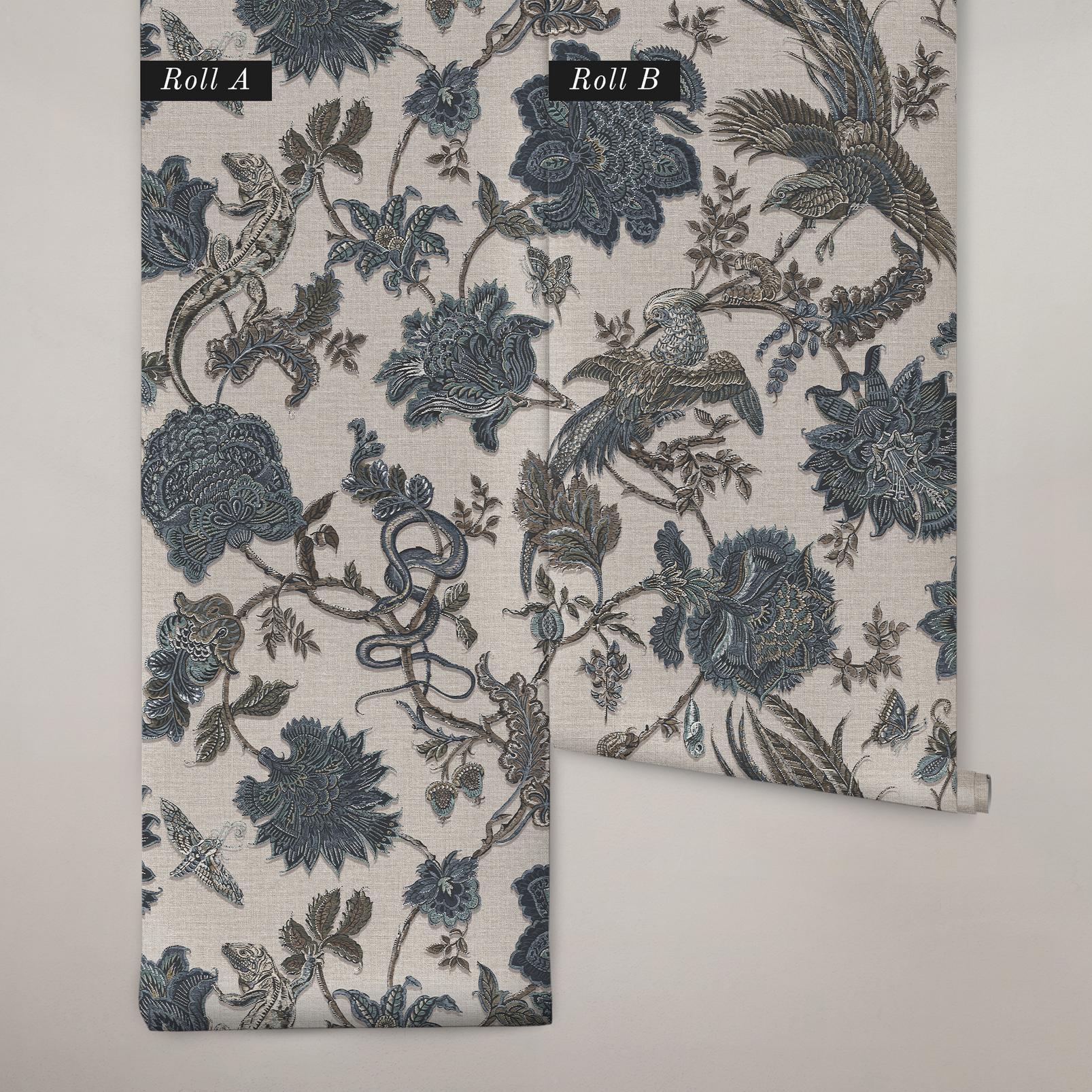 Eternal Weave Denim  Wallpaper
