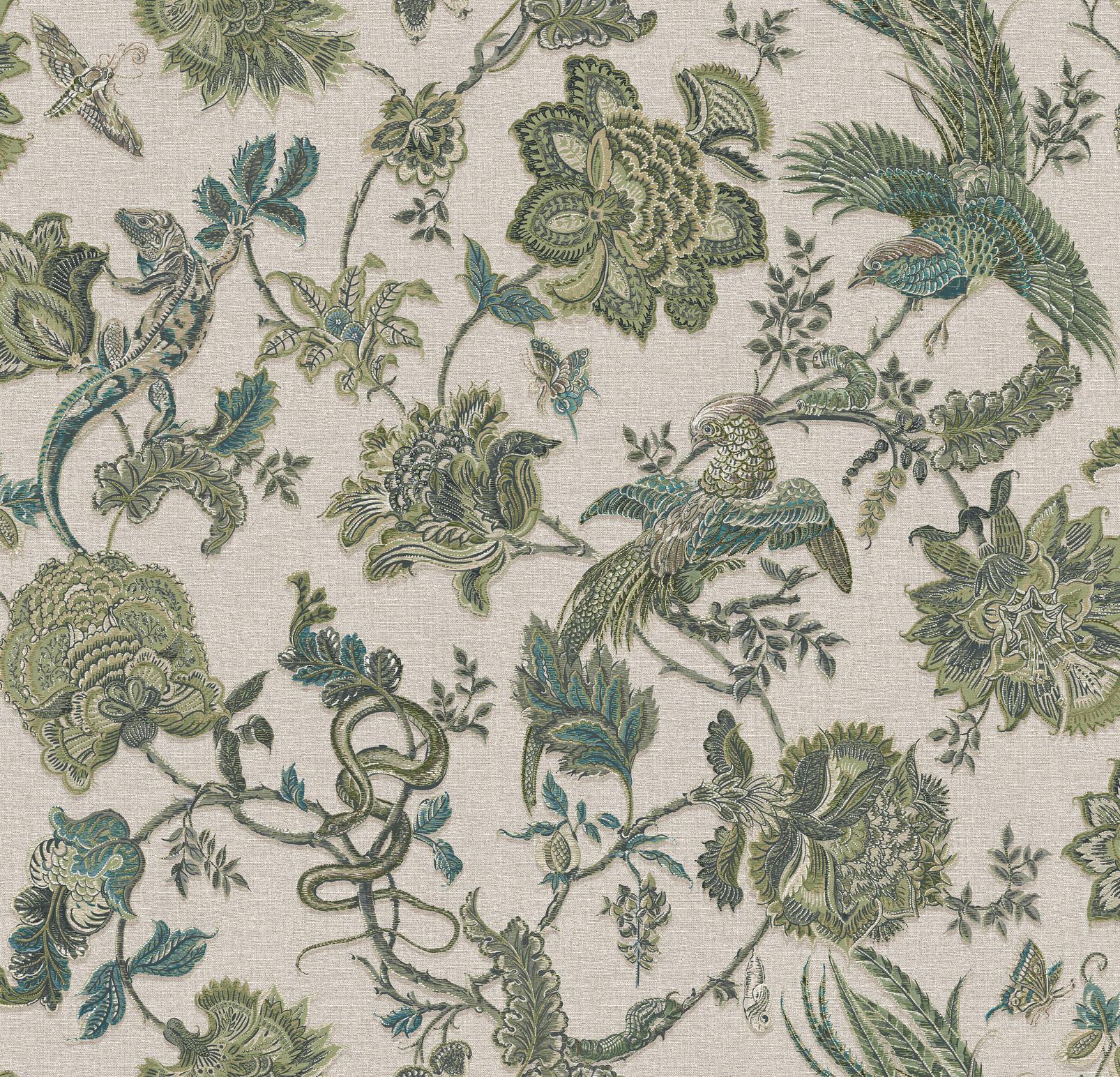 Eternal Weave Sage Wallpaper