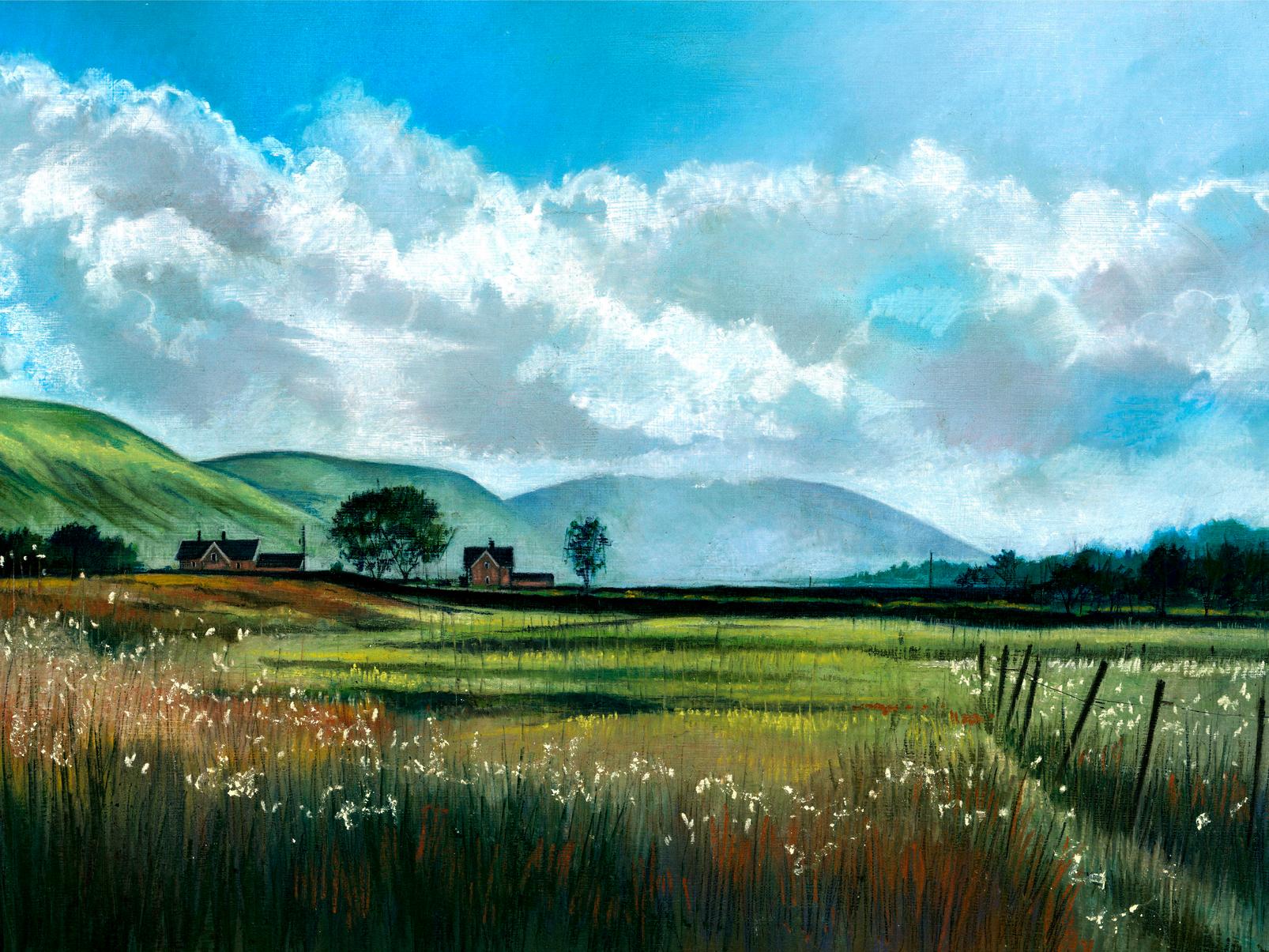 Countryside Scene Wall Art Countryside Scene Wall Art