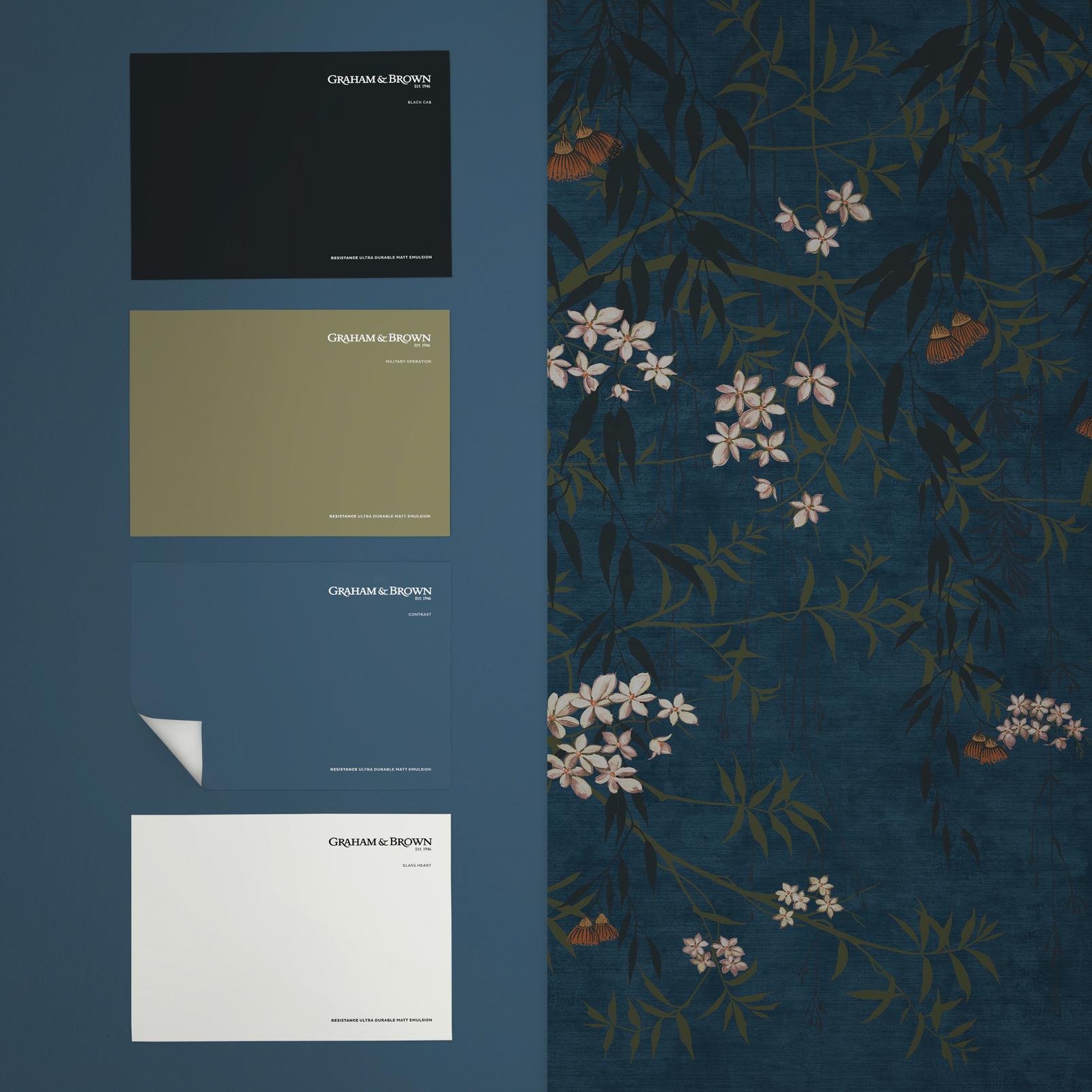 Obassia Sapphire Bespoke Mural