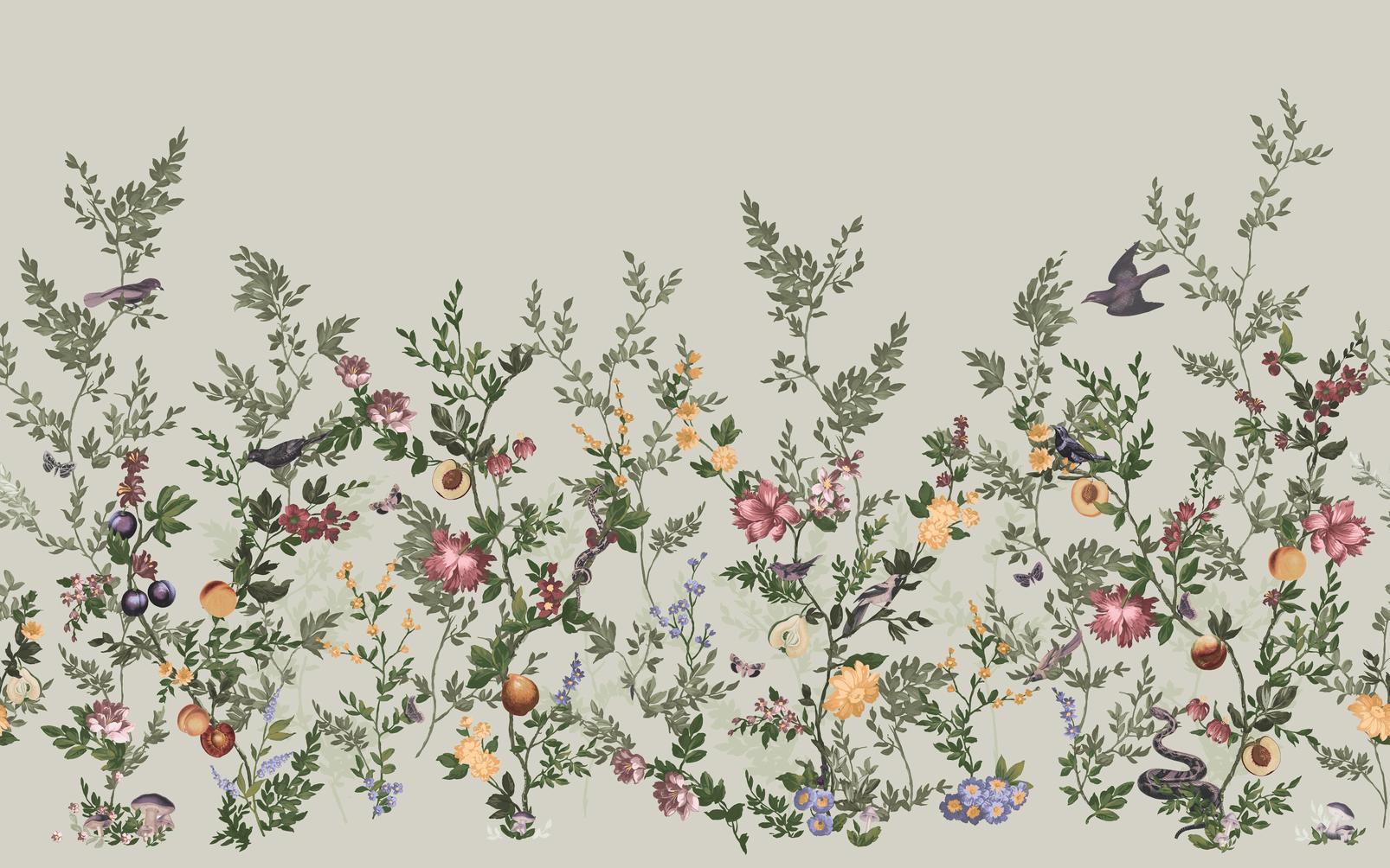 Allurium Sage Bespoke Mural