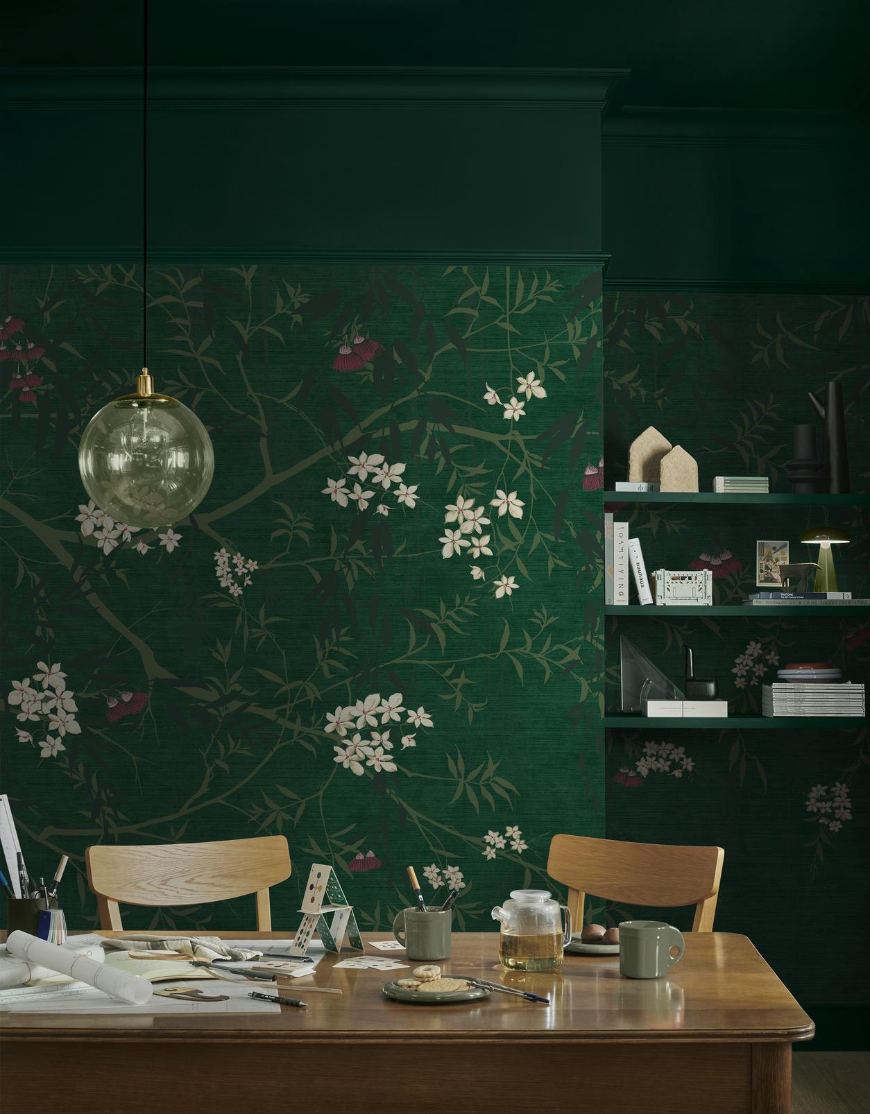 Obassia Emerald Bespoke Mural