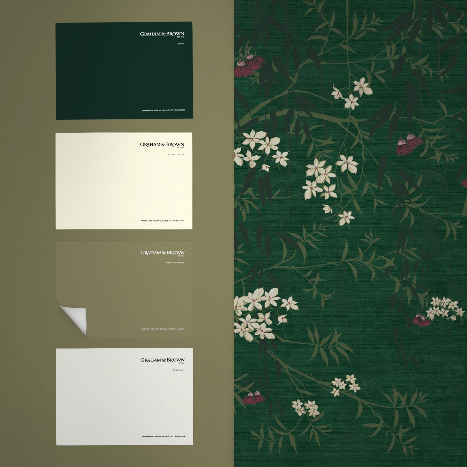 Obassia Emerald Bespoke Mural