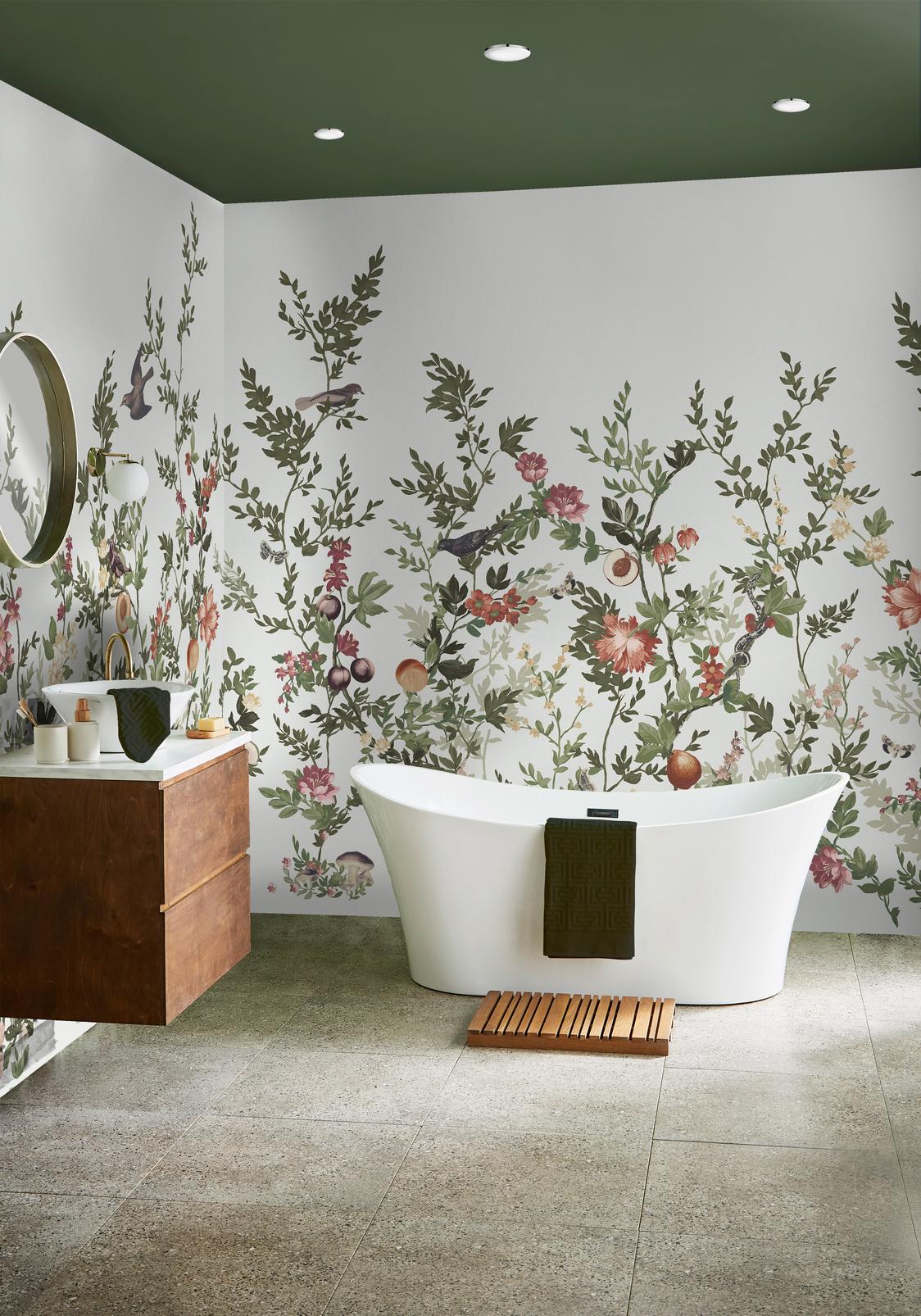 Allurium Soft Pink Bespoke Mural Allurium Soft Pink Bespoke Mural