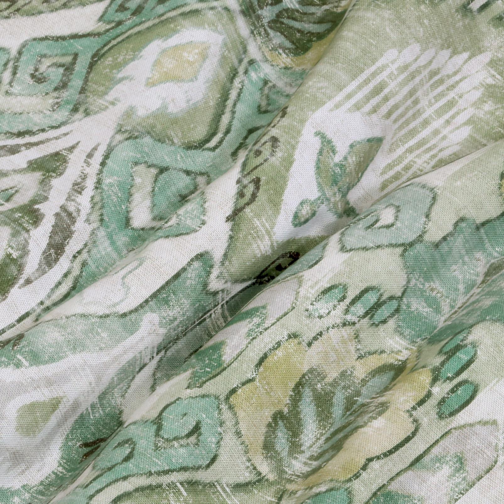 Daraee Tapestry Green  Curtain