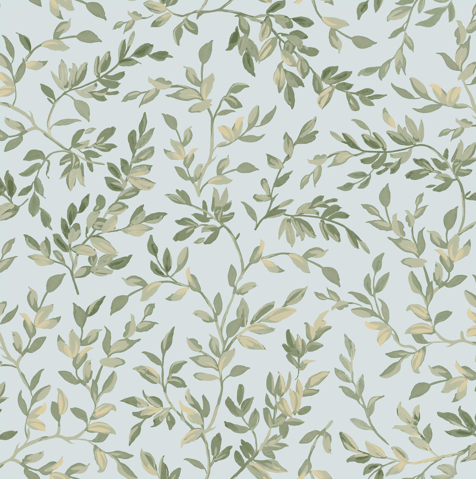 Archivist's Leaf Sky Wallpaper