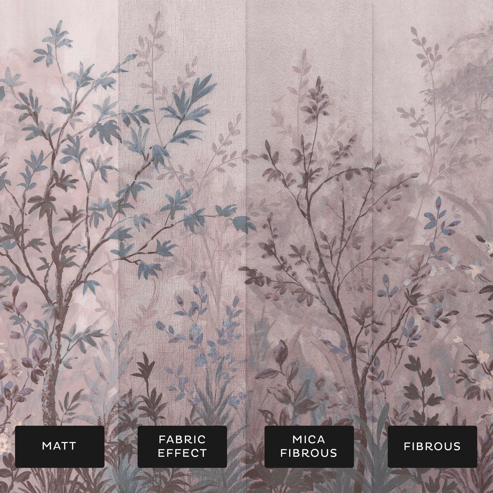 Forest in Bloom Blush Bespoke Mural