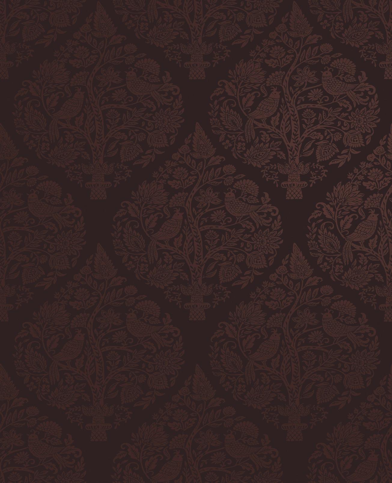 Woodland Fable Fig Wallpaper