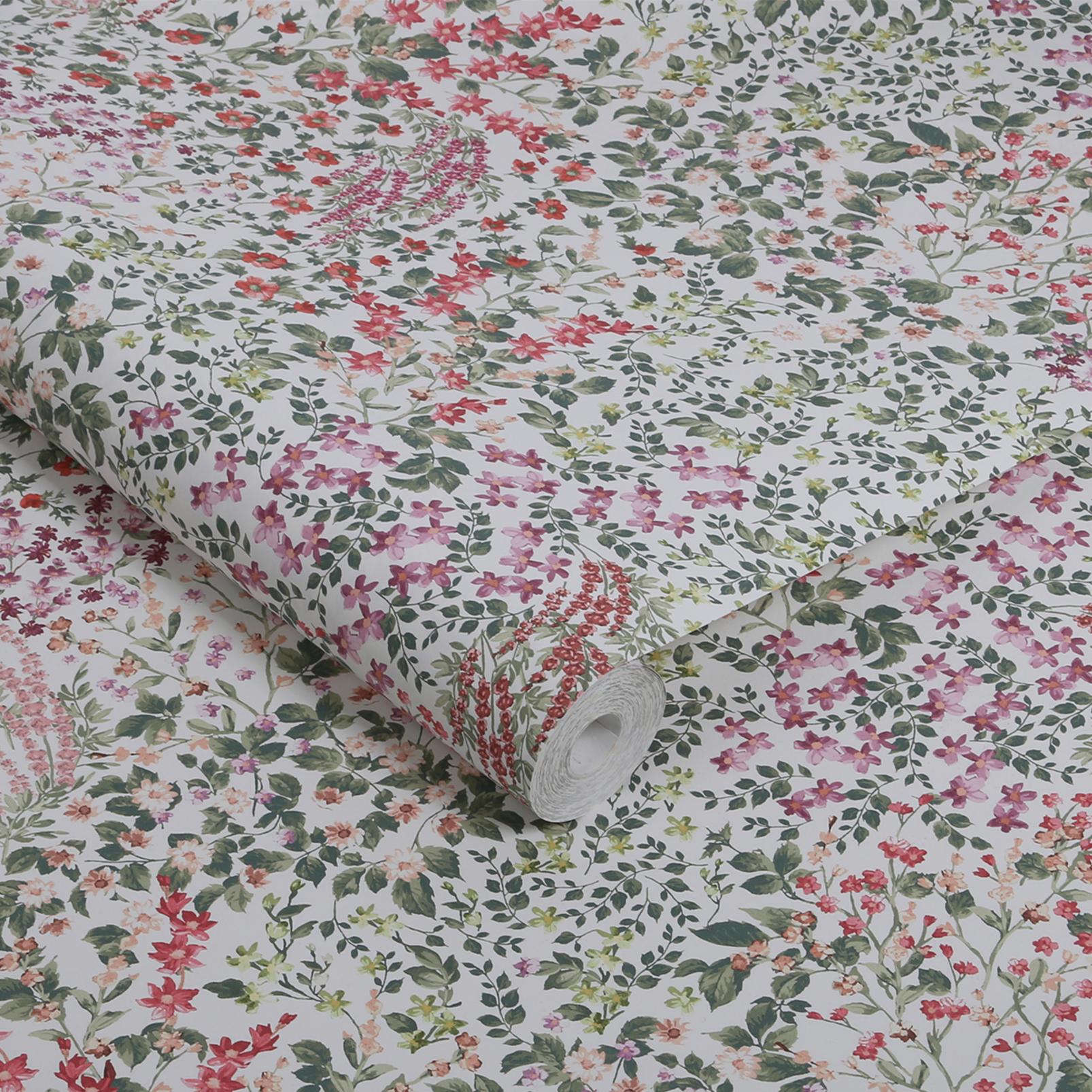 Painterly Flora Day Wallpaper