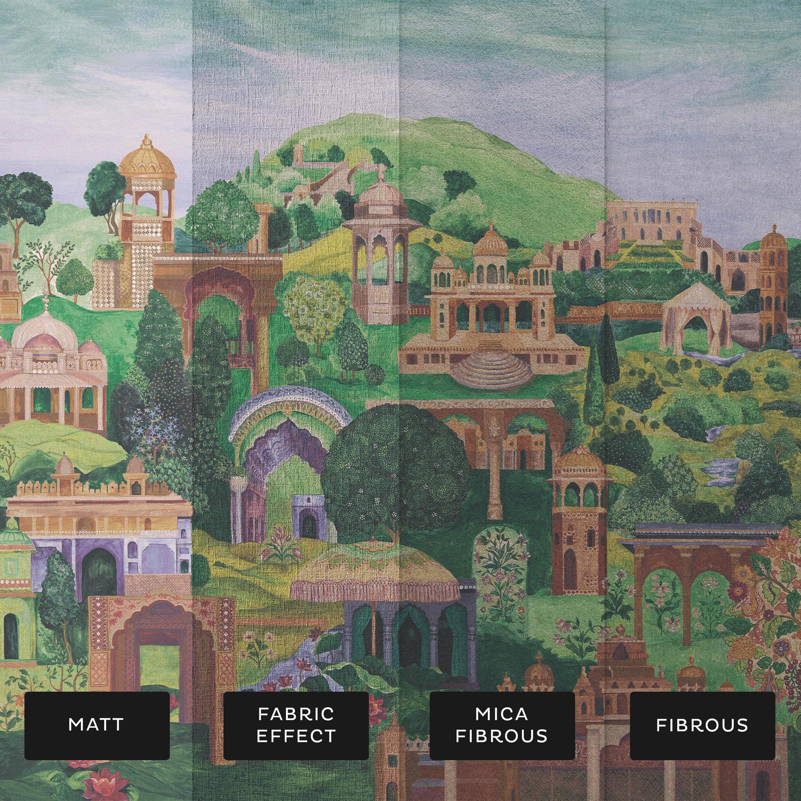 The Lost City Multicolour Bespoke Mural 