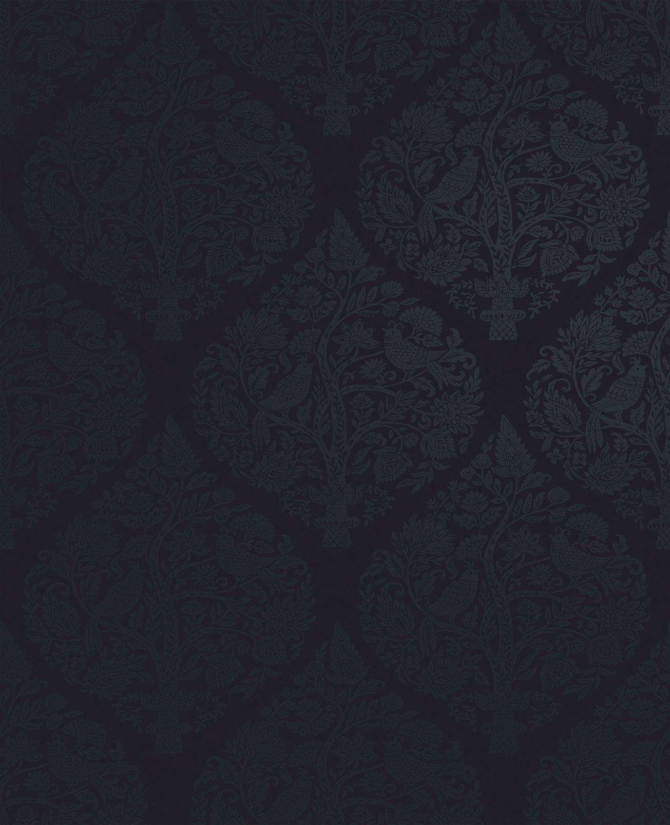 Woodland Fable Navy Wallpaper - 142059_TILE_01.jpg