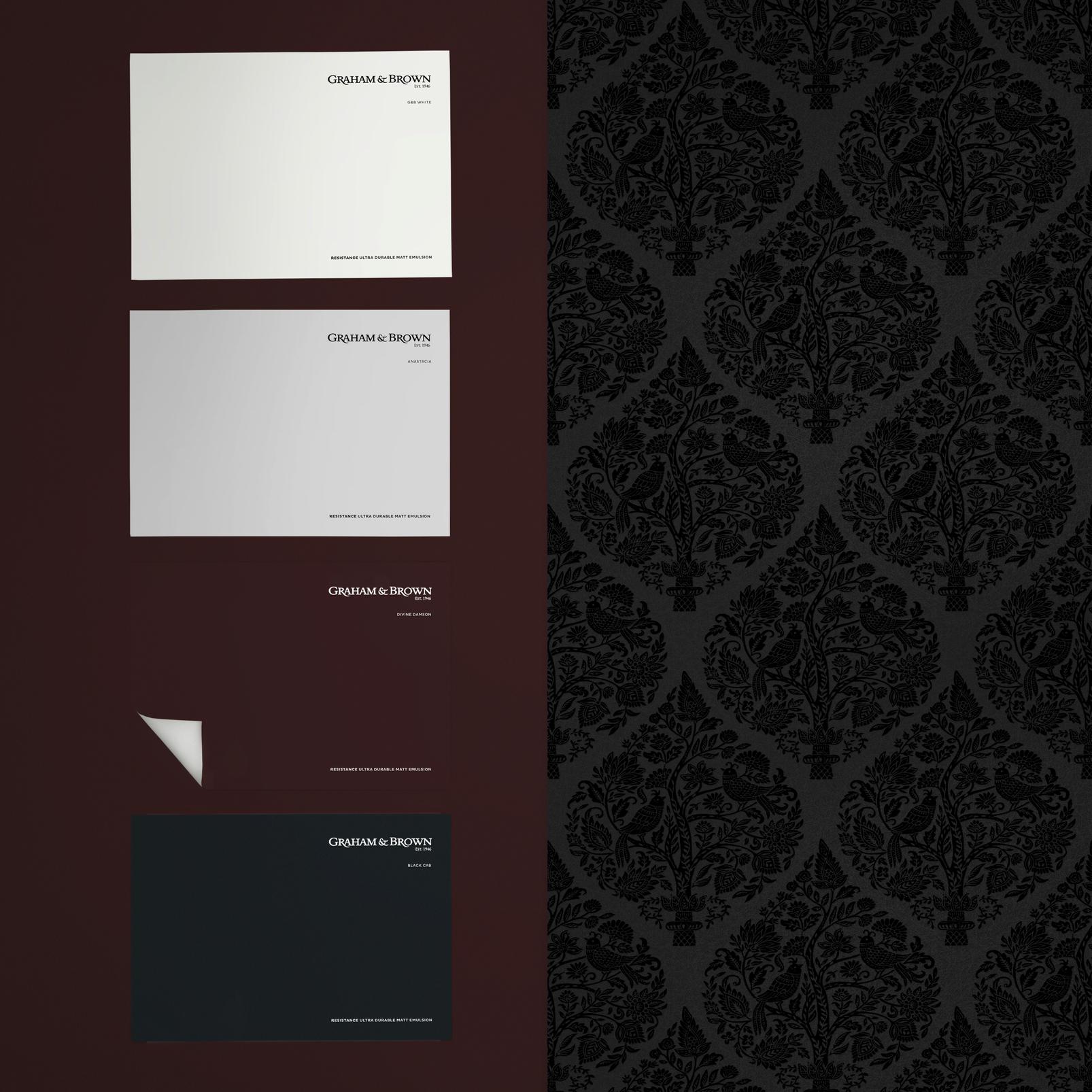 Woodland Fable Noir Wallpaper Woodland Fable Noir Wallpaper