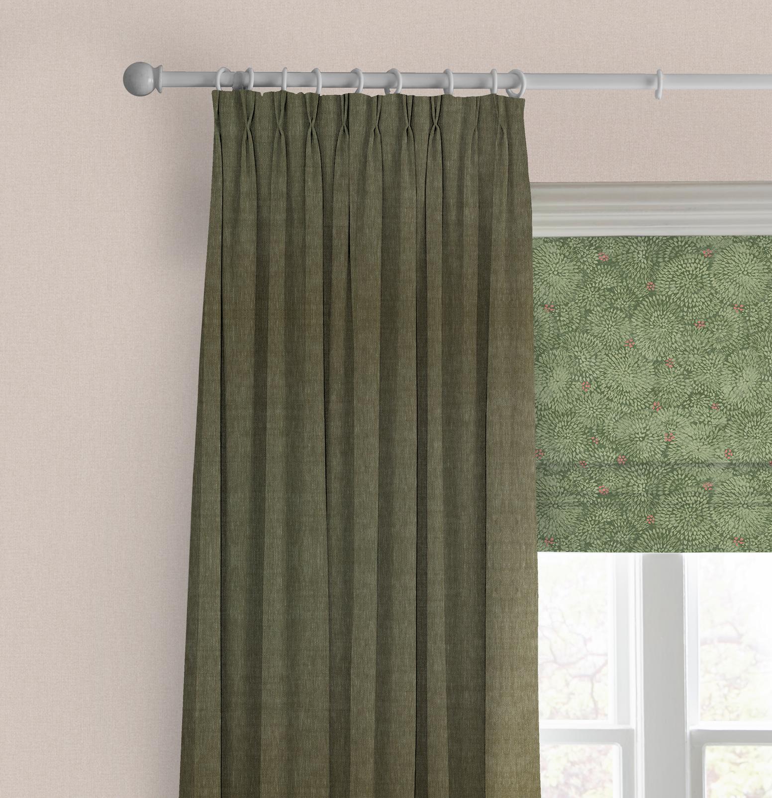 Above the Canopy Sage Roman Blind Above the Canopy Sage Roman Blind
