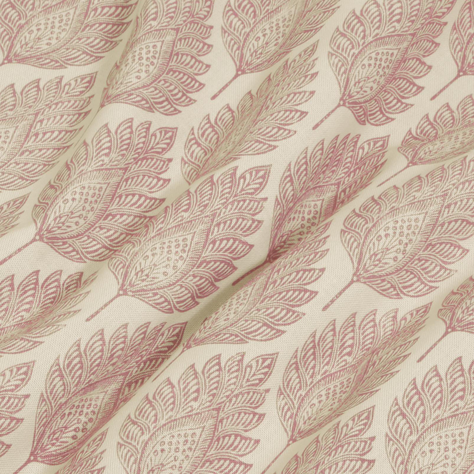 Flame Leaf Pink Roman Blind Flame Leaf Pink Roman Blind