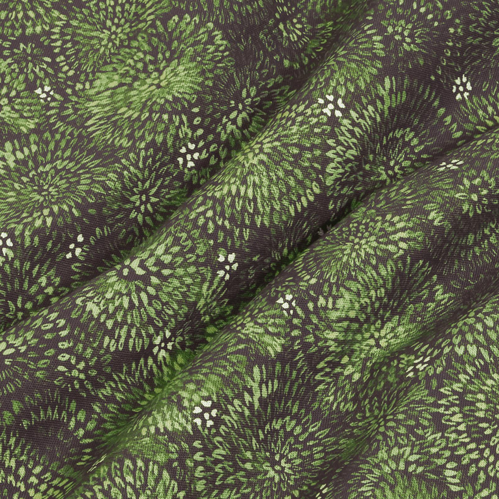 Above the Canopy Bottle Green Roman Blind
