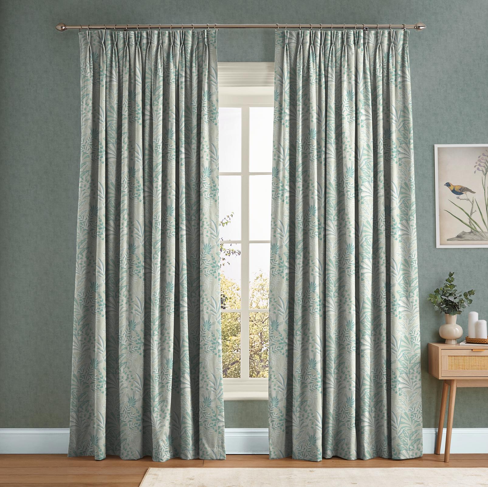 Vendura Weave Sky Blue Curtain Vendura Weave Sky Blue Curtain