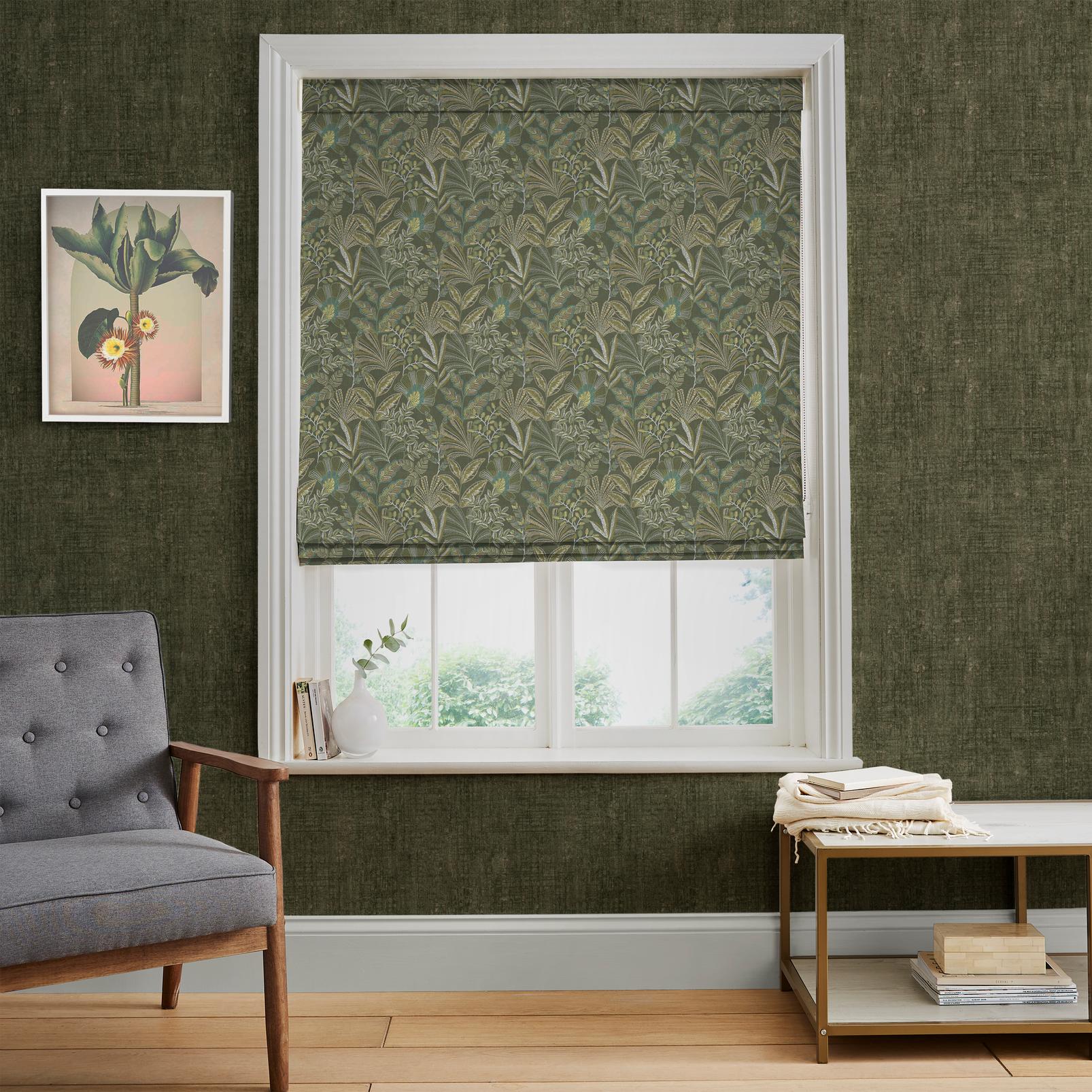 Vendura Weave Emerald Roman Blind Vendura Weave Emerald Roman Blind