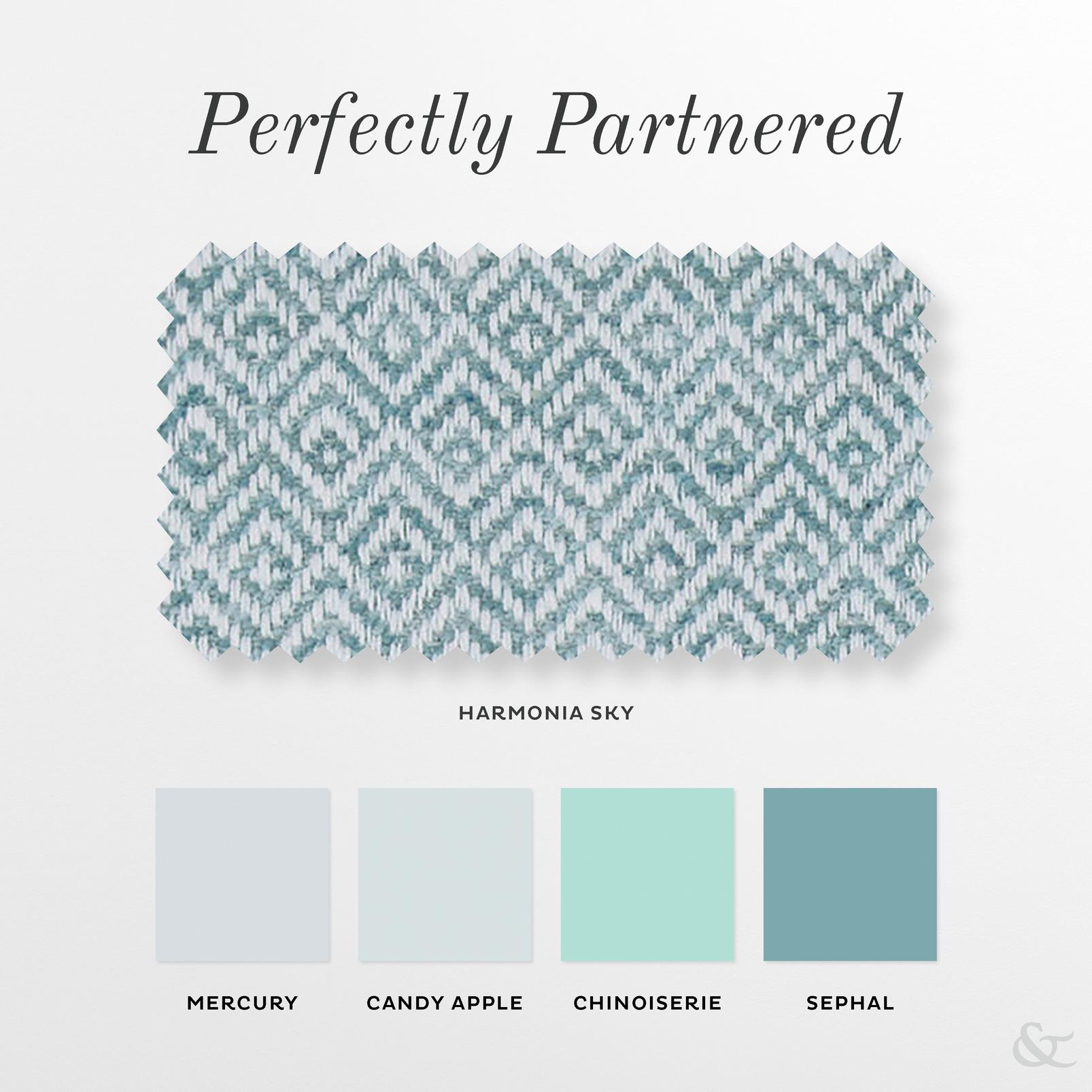 Harmonia Sky Roman Blind