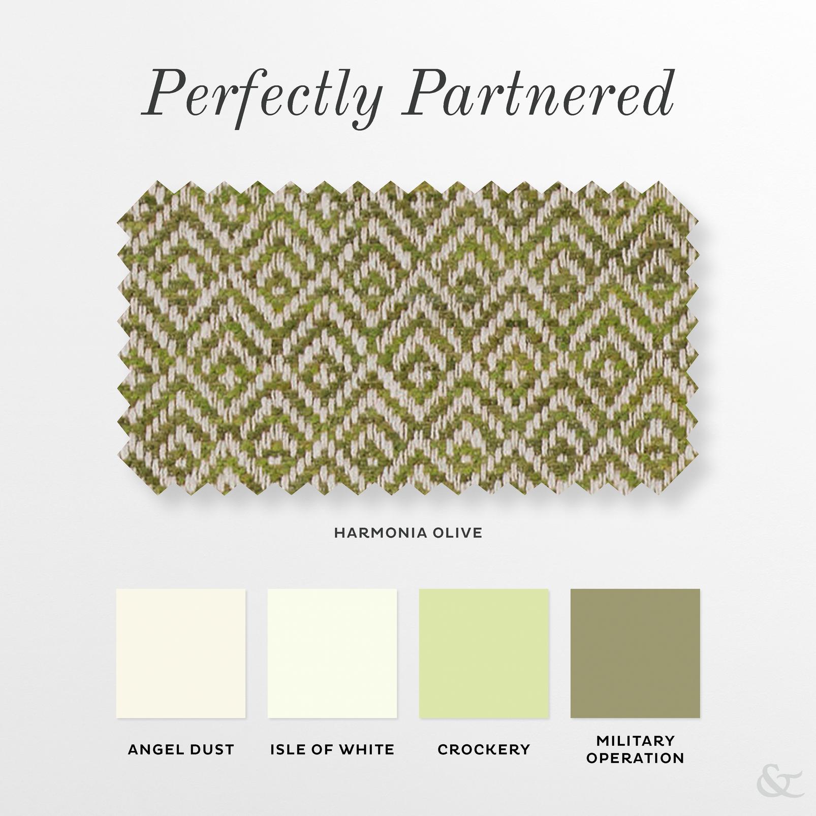 Harmonia Olive Roman Blind Harmonia Olive Roman Blind