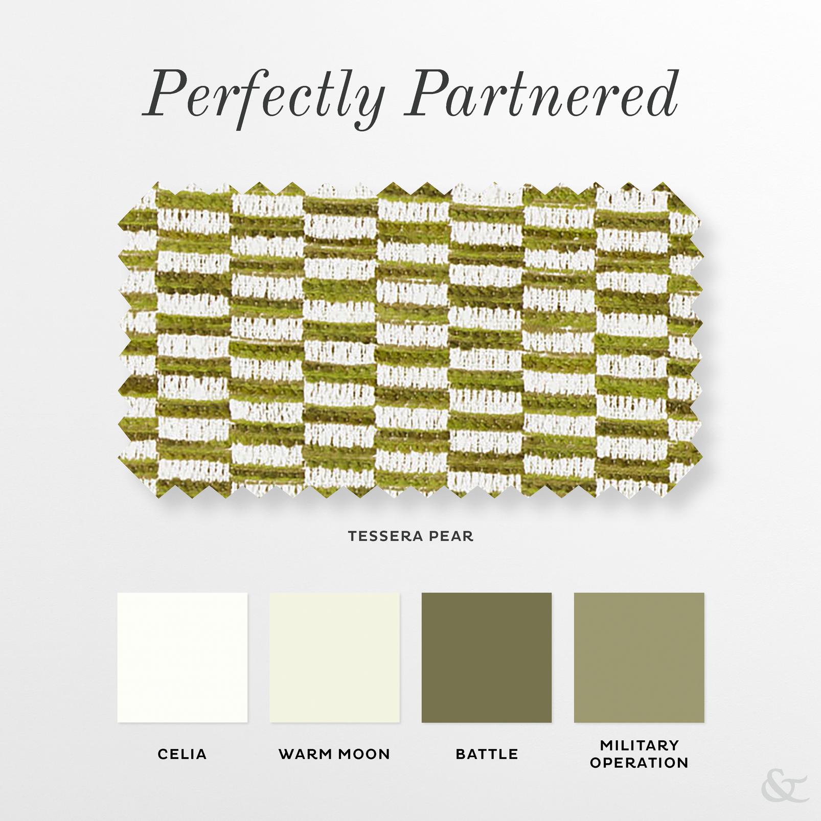 Tessera Pear Roman Blind