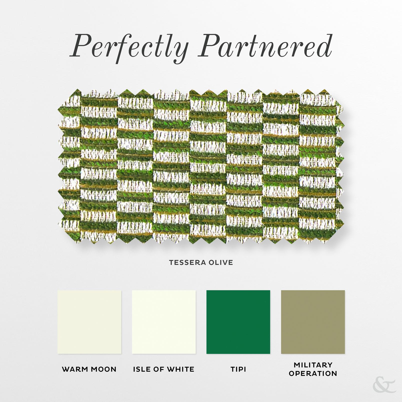 Tessera Olive Roman Blind Tessera Olive Roman Blind