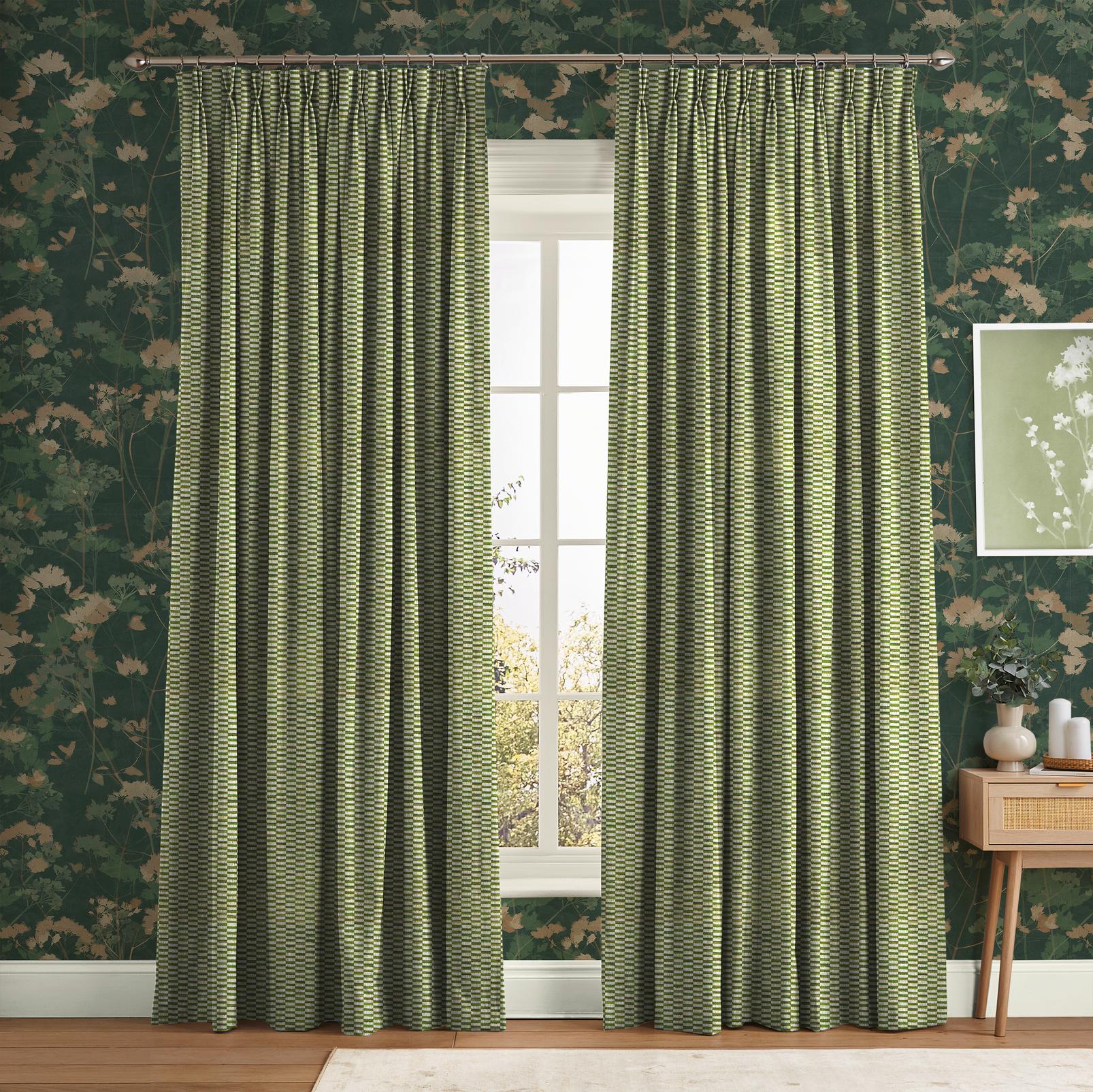 Tessera Olive Curtain Tessera Olive Curtain