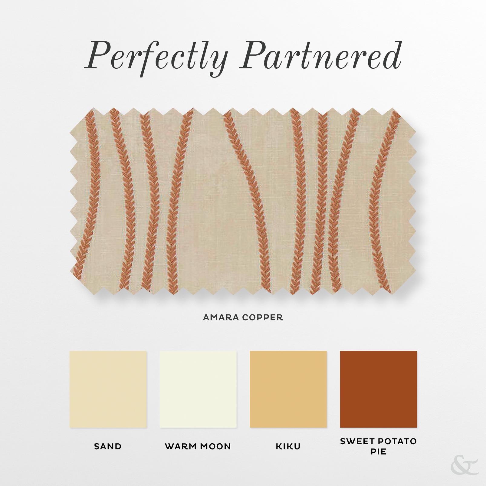 Amara Copper Roman Blind Amara Copper Roman Blind