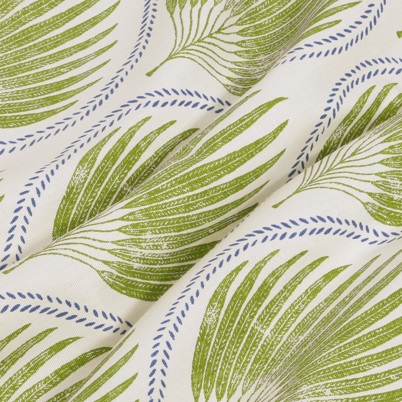Lissome Leaf Olive Roman Blind