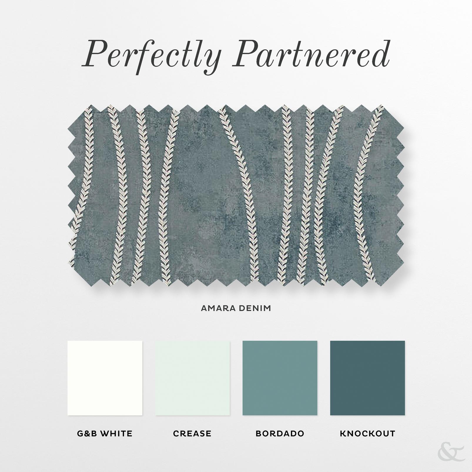 Amara Denim Curtain