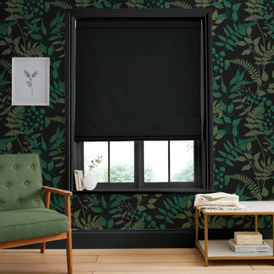 Campanile Black Roman Blind Campanile Black Roman Blind
