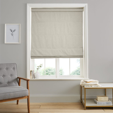 Dapple Soft Grey Roman Blind Dapple Soft Grey Roman Blind