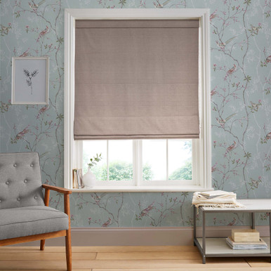 Palm Deep Blush Roman Blind Palm Deep Blush Roman Blind