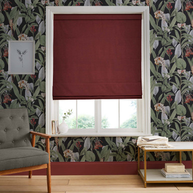 Linum Ruby Roman Blind Linum Ruby Roman Blind