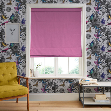 Opulence Magenta Roman Blind Opulence Magenta Roman Blind