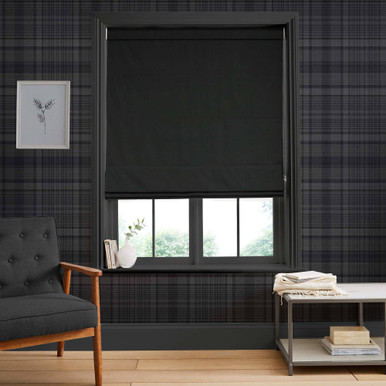 Opulence Smoke Roman Blind Opulence Smoke Roman Blind