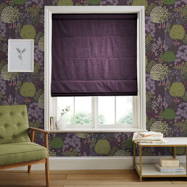 Ethereal Amethyst Roman Blind Ethereal Amethyst Roman Blind