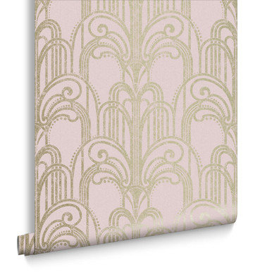 Art Deco Blush Wallpaper Art Deco Blush Wallpaper