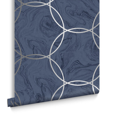 Aqueous Geo Cobalt Wallpaper Aqueous Geo Cobalt Wallpaper